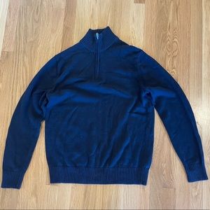 MENS QUARTER ZIP 100% COTTON THE GAP